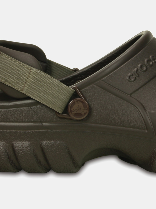 CROCS Unisex Clogs Sandal (Brown , 5) - Image 2
