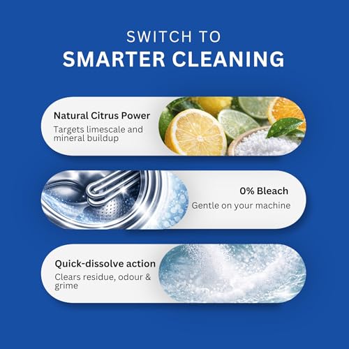 Klenzmo Washing Machine Descaling Powder – 180g x3 Pouches - Image 6