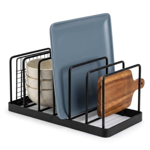 Metal Plate Organizer Rack