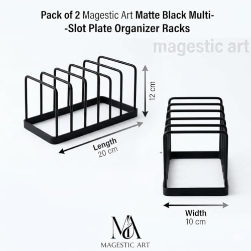Metal Plate Organizer Rack