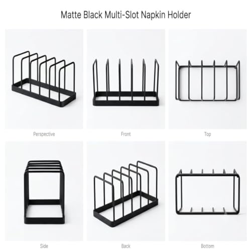 Metal Plate Organizer Rack