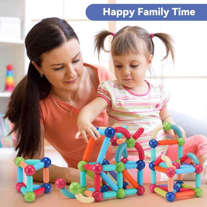 PRIME DEALS Magnetic Sticks Building