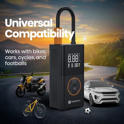 Portronics Vayu 3.0 tyre Inflator