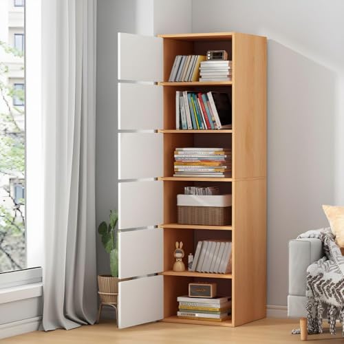 6-Door Morden Wooden Collapsible Wardrobe