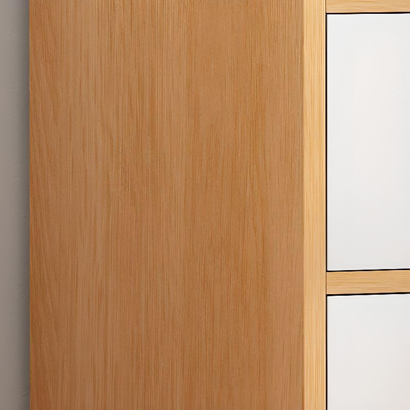 6-Door Morden Wooden Collapsible Wardrobe