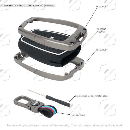 AutoThrill Premium Metal Key Cover