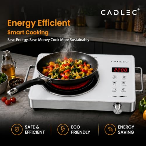 CADLEC HeatBlaze 2200W Infrared Cooktop