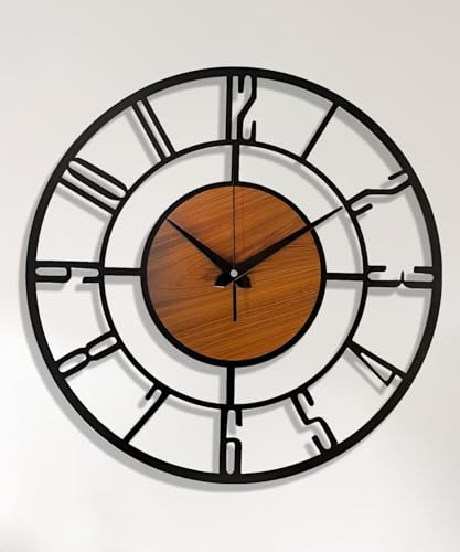 vissera Designer Metal Wall Clock