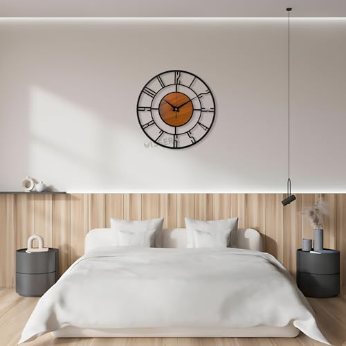 vissera Designer Metal Wall Clock