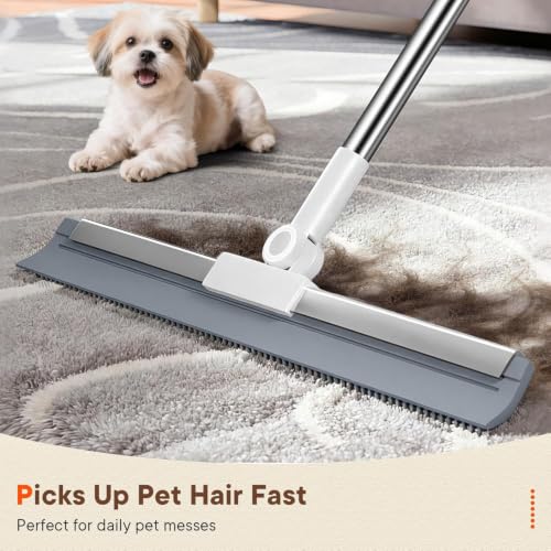 Upgraded 2-in-1 Silicone Floor Wiper Squeegee with Scrubbing Teeth - Image 6
