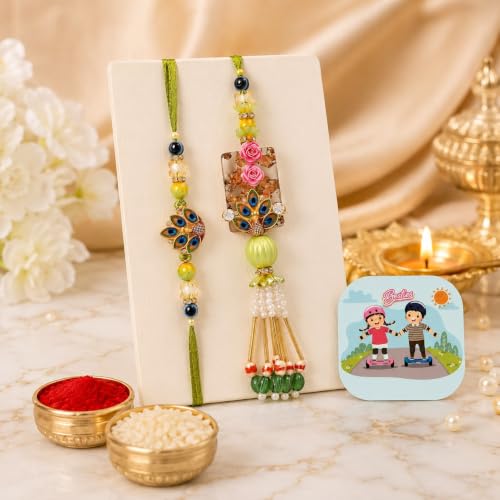CraftVatika Designer Rakhi Set