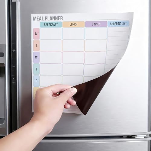 WallDesign Magnetic Meal Planner Whiteboard