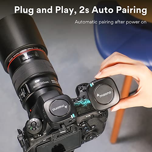 MAONO Compact Wireless Lavalier Microphone