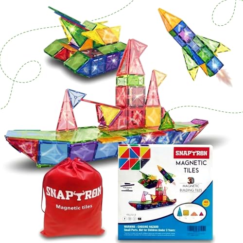SNAPTRON Magnetic Blocks for Kids