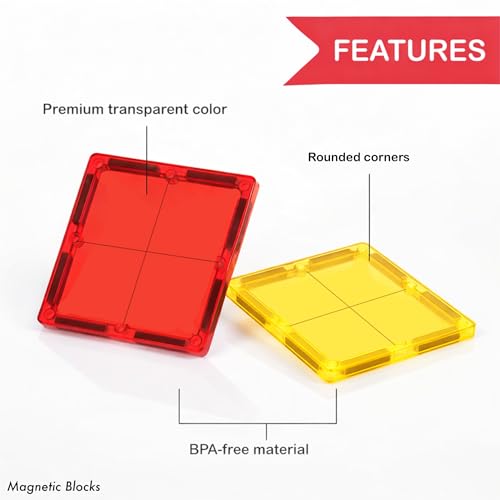 SNAPTRON Magnetic Blocks for Kids