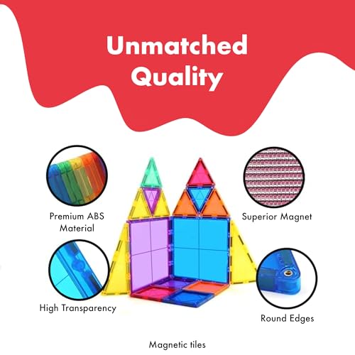 SNAPTRON Magnetic Blocks for Kids