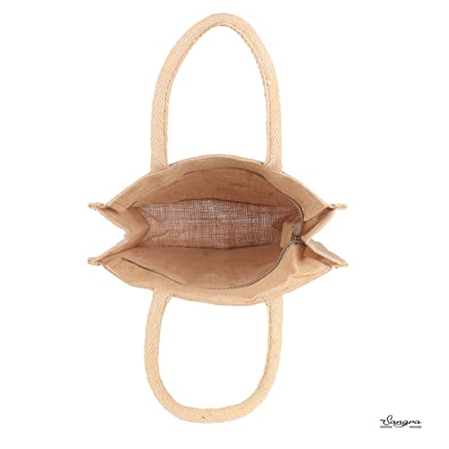 Sangra Eco-Friendly Abstract Print Jute