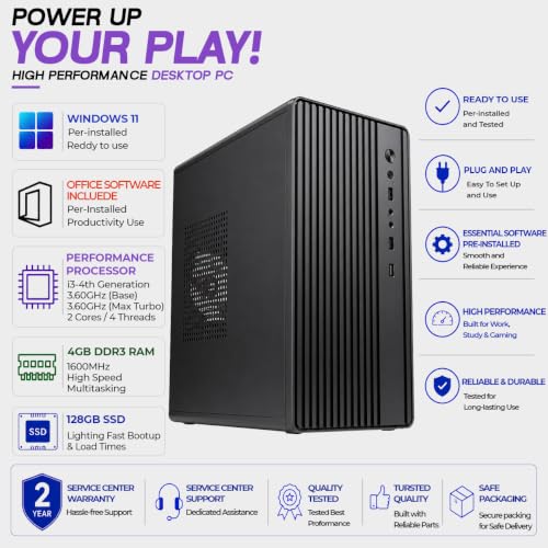Assembled Desktop PC Core i3
