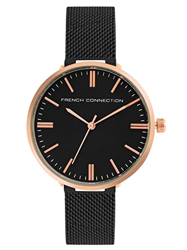 French Connection Stainless Steel Analog