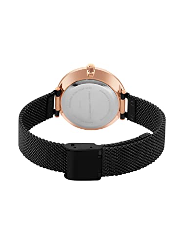 French Connection Stainless Steel Analog
