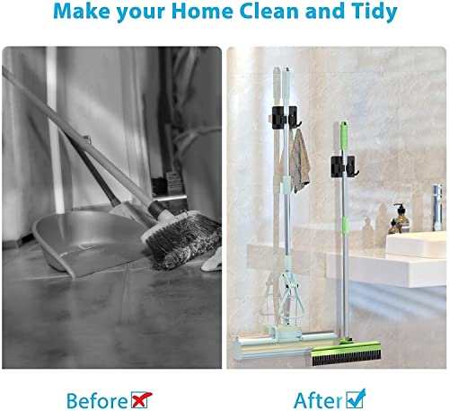 Mop Broom Holder No Drill