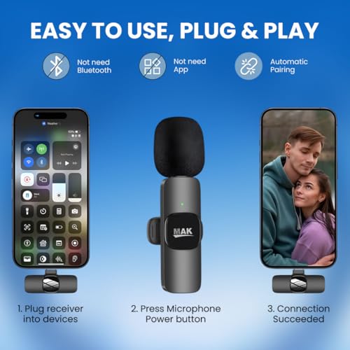 MAK Dual Wireless Mic