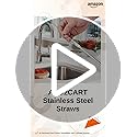 ADD2CART Stainless Steel Drinking Straws