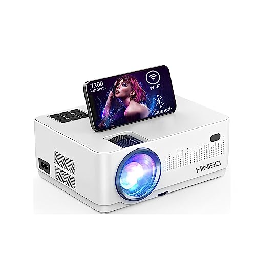 HINISO P1 WiFi Bluetooth Projector