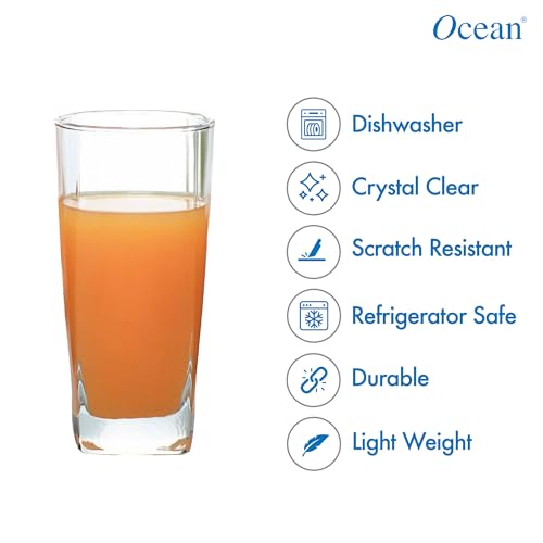 Ocean Plaza Glass Tumbler 320Ml