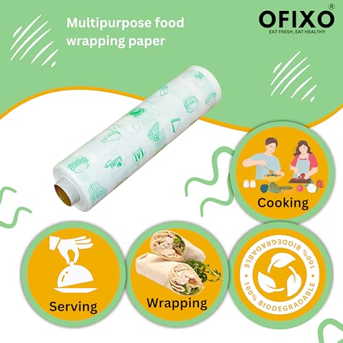 OFIXO Food Wrapping Paper Roll