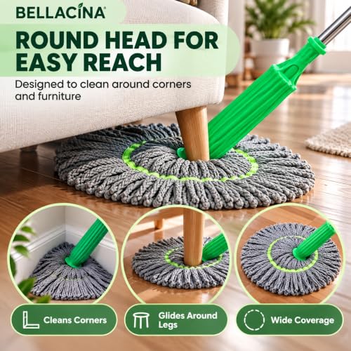 2-in-1 Self Wringing Floor Mop