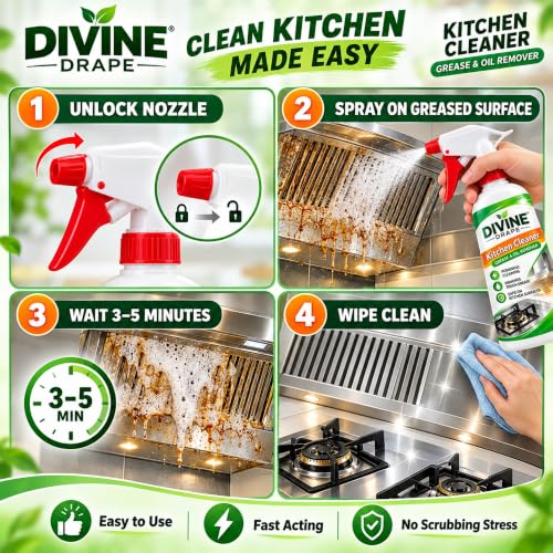 Kitchen Cleaner Spray for Oil