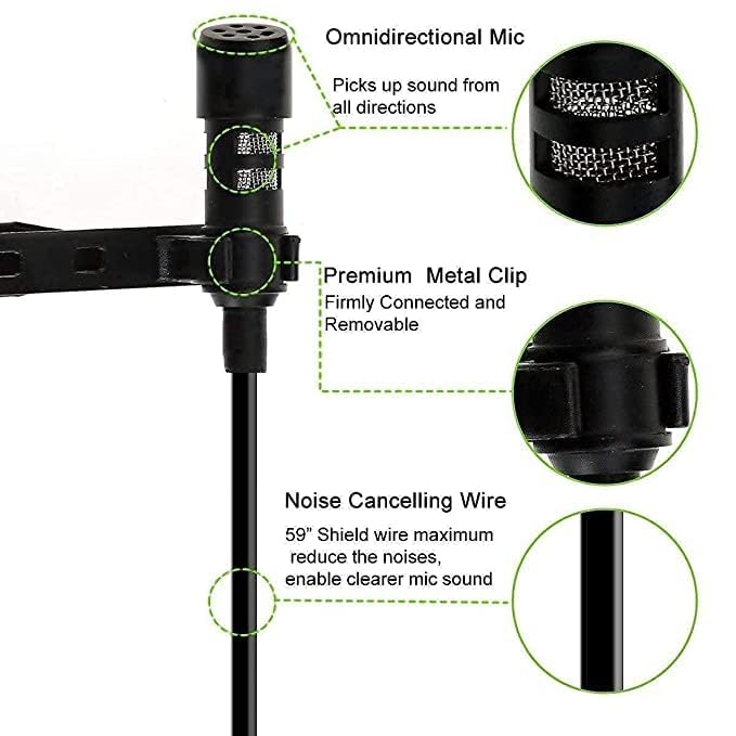 INEFABLE Dynamic Lapel Collar Mic