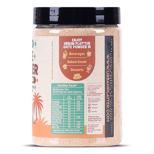 Urban Platter Dried Date Powder, 300 g - Image 3