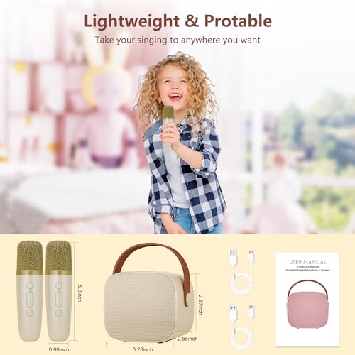 Mini Karaoke Machine for Kids