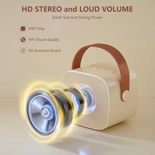Mini Karaoke Machine for Kids