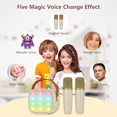 Mini Karaoke Machine for Kids