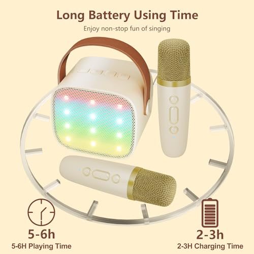 Mini Karaoke Machine for Kids