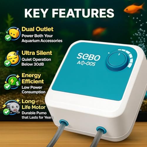 Vayinato SOBO AQ-005 Aquarium Air