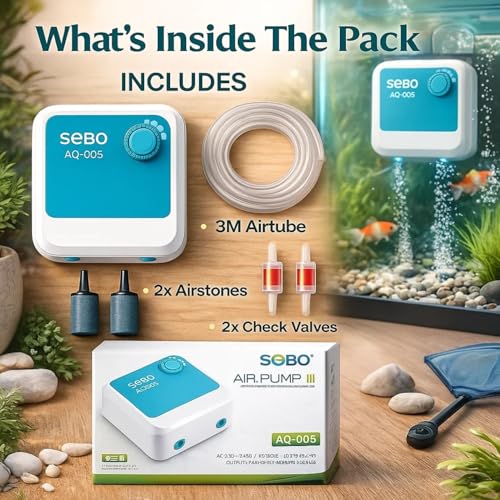 Vayinato SOBO AQ-005 Aquarium Air
