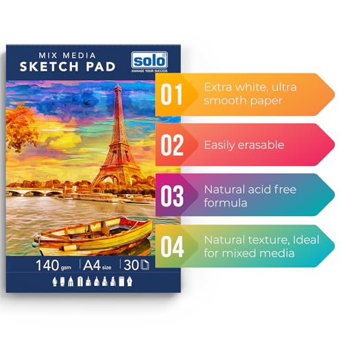 SOLO A4 Sketchpad- Pack