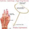 Vama Fashions Gold Plated Hand