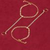 Vama Fashions Gold Plated Hand