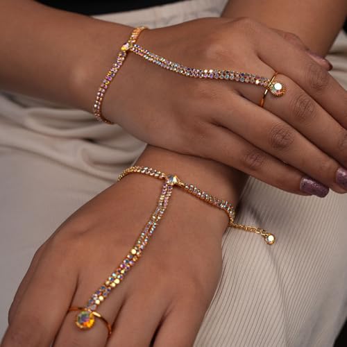 Vama Fashions Gold Plated Hand