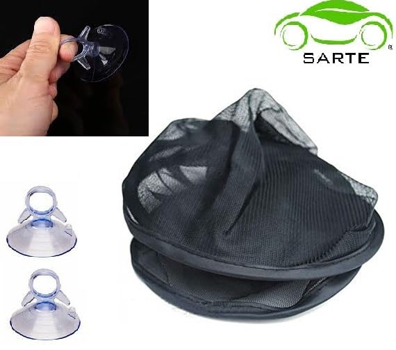 Sarte Car Sun Shade for Side Windows (Black) - Image 6