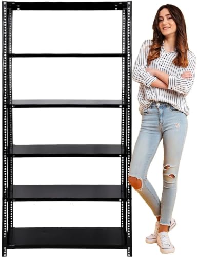 Heavy Duty 6-Shelf Steel Storage