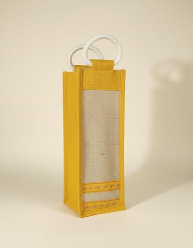 Jute Bottle Bag with Handle
