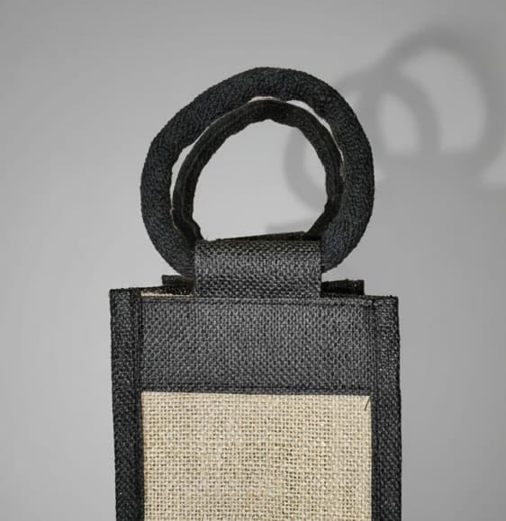 Jute Bottle Bag with Handle