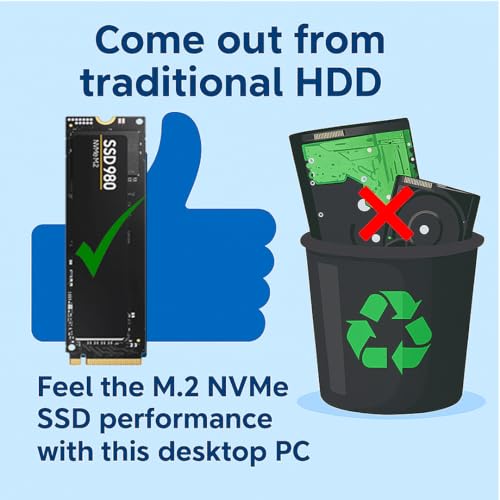 Computer Desktop PC #CPU i5-GEN4
