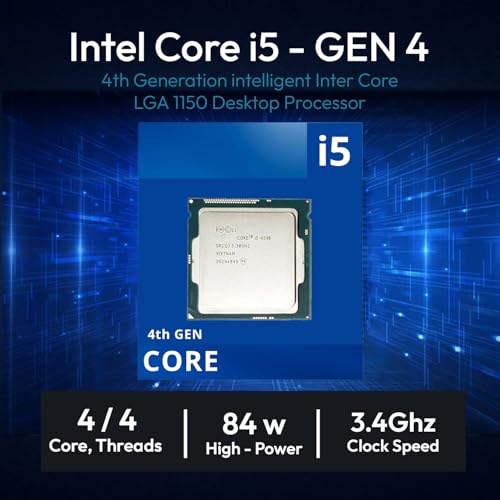 Computer Desktop PC #CPU i5-GEN4